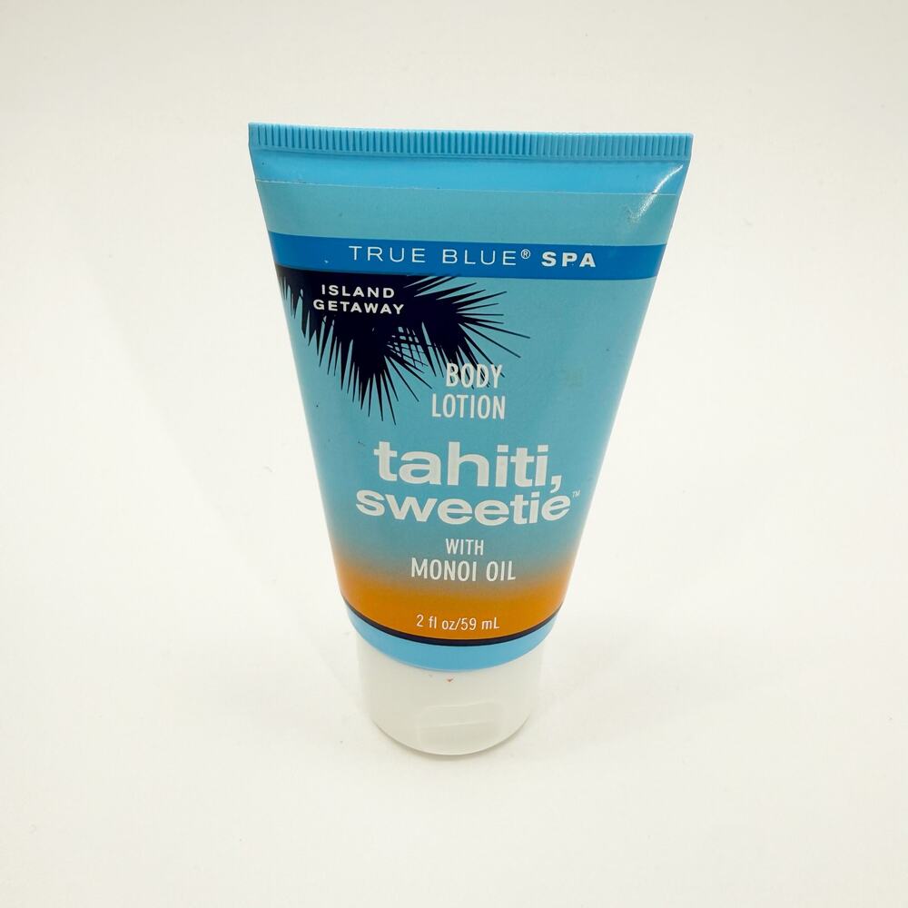 True Blue Spa Bath & Body Works Tahiti Sweetie Body Lotion 2oz Monoi Rare Used